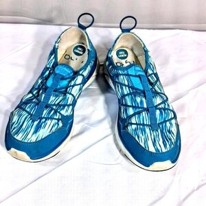 Ryka Women's 9W Arch Support Aqua Marine/Blue Knock Around Walking Shoes